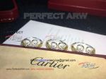 Perfect Replica Cartier Gold And Silver Inhibition Ring For Sale